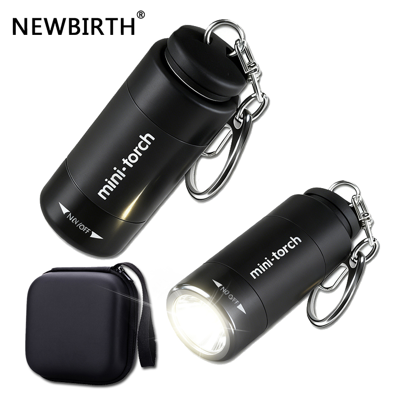 Keychain Flashlight - USB перезаряжаемый светодиодный многофункциональный мощный карманный