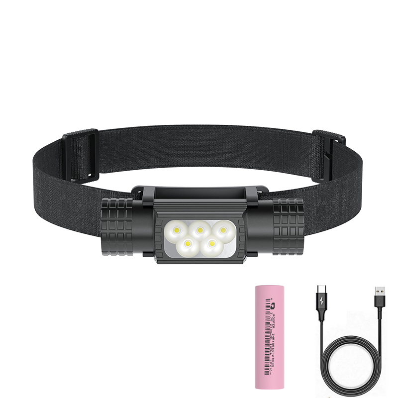 Edc (Every Day Carry - Портативный перезаряжаемый светодиодный налобный фонарь USB