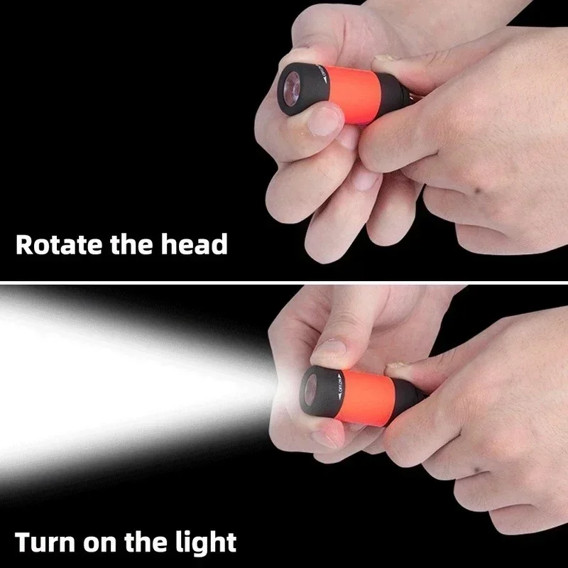 USB перезаряжаемый светодиодны – обзор и цена Keychain Flashlight