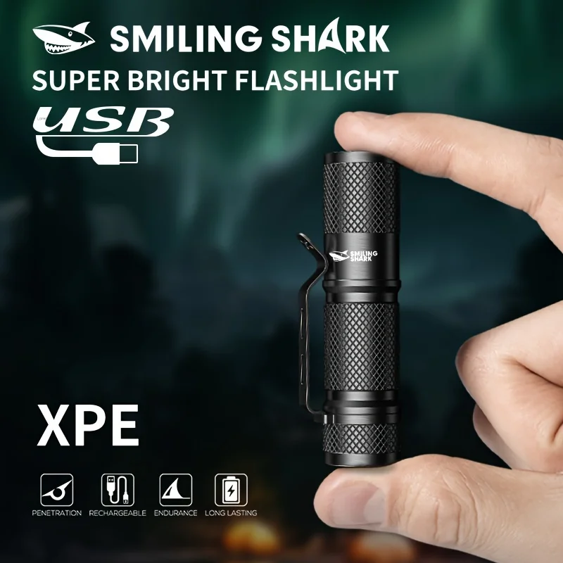 SMILING SHARK Ультрамощный мин – обзор и цена Edc (Every Day Carry