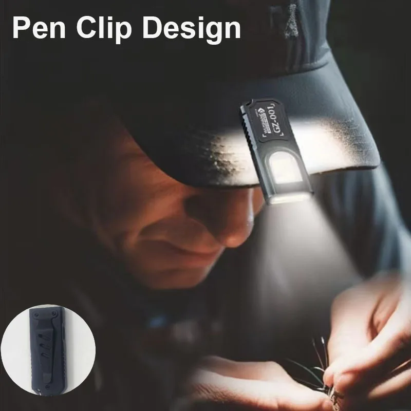 Мощный мини-фонарик COB LED на – обзор и цена Keychain Flashlight