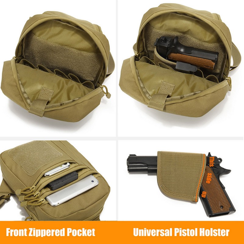 Новая тактическая нагрудная су – обзор и цена Edc Pistol Carry Bag