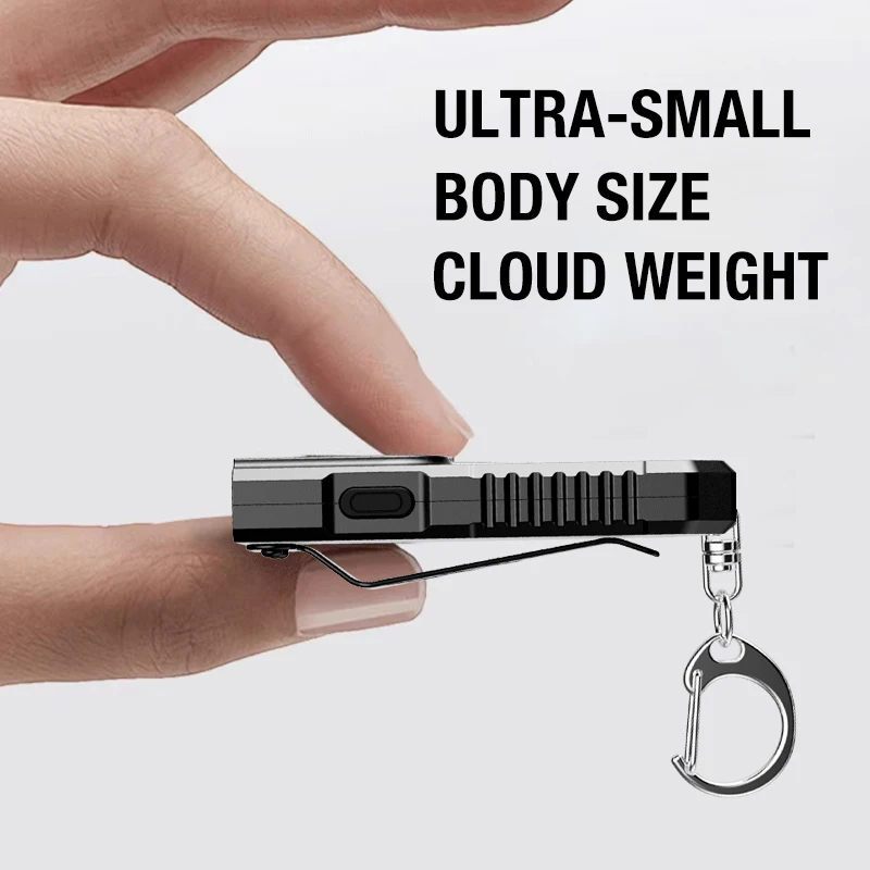 Портативный поясной брелок-фон – обзор и цена Keychain Flashlight