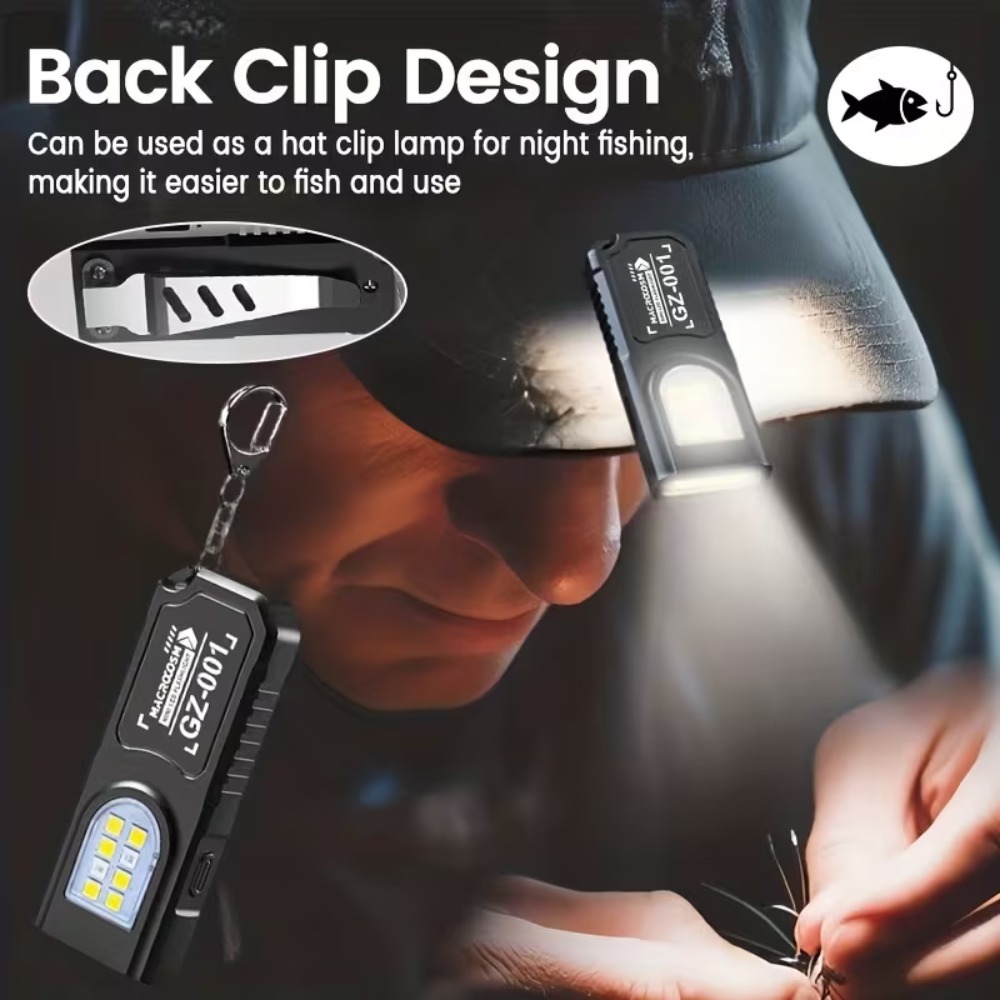 Мини-COB светодиодный брелок-ф – обзор и цена Keychain Flashlight